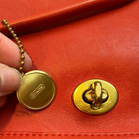 Coach Vintage Dinky # 9375 in RED color - Picture 4 of 12